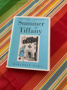 Summer at Tiffany by Marjorie Hart - Blue Cover hardcover 521